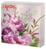 Салфетки бумажные Gratias Цветущие  пионы 33х33 см 3 слоя 20 штук