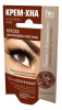 Краска для бровей и ресниц Крем-хна Коричневая