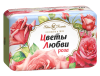 Невская косметика Мыло  Цветы любви Роза    90гр.