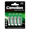 Camelion   АА     солевая батарейка, 1.5В  4шт  R6P-BP4G