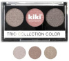 Тени KIKI Shadow Trio Collection Color 103 Бежево-коричневый, Ирис, Оливковый