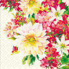 Gratias   Салфетки  3-х сл. 33 х 33  20шт.  Восхитительные георгины  *16