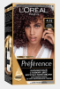 Краска для волос L'Oreal Paris Preference тон 4.12 Монмартр Глубокий Коричневый